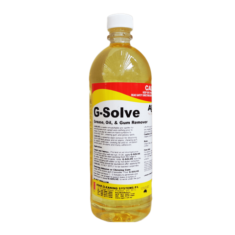 AGAR G-SOLVE SOLVENT BASED STAIN REMOVER - LOW ODOUR - 1L