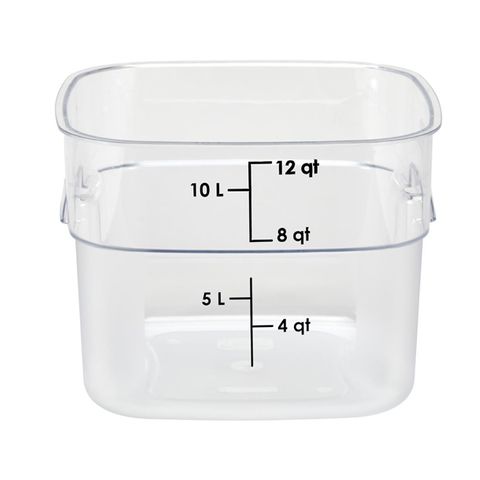 CAMBRO FRESHPRO CAMSQUARE FOOD STORAGE CONTAINER 11.4LT - CU140 - EACH