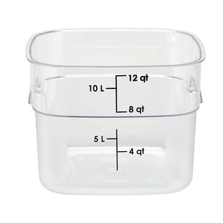 CAMBRO FRESHPRO CAMSQUARE FOOD STORAGE CONTAINER 11.4LT - CU140 - EACH