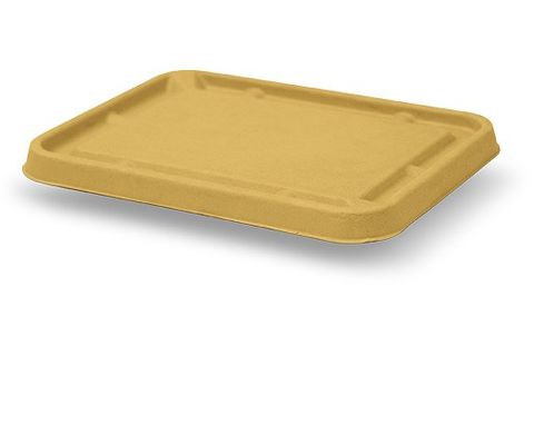 GREENMARK UNBLEACHED SUGARCANE LID - SUITS 1200ML & 1600ML TRAYS - BTCL-79 - 200 - CTN