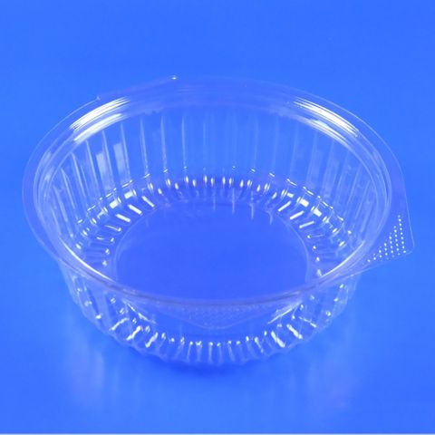 24OZ CLEAR SHOW BOWL WITH HINGED FLAT LID -150 - CTN