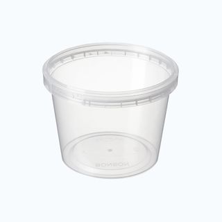 BONSON TAMPER EVIDENT CONTAINER - ROUND - 690ML - B690-118TE - 250 - CTN