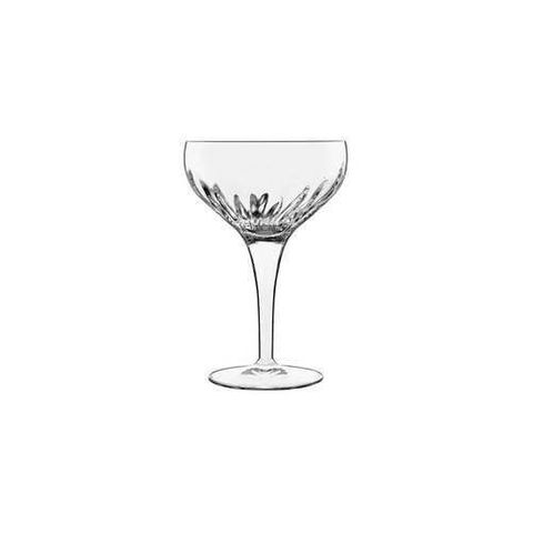 LUIGI BORMIOLI MIXOLOGY COUPE COCKTAIL GLASSES - 225ML ( 140MM H X 95MM DIA ) - CC6512460 - 24 - CTN