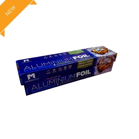 MARINUCCI ALUMINIUM FOIL - GENERAL PURPOSE - 30CM X 150M - 93-M30150GP - 6 - CTN