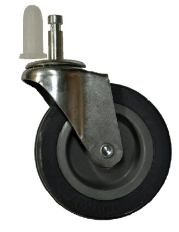 EDCO UTILITY CART / TROLLEY REPLACMENT WHEEL - 19097 - SET OF 4