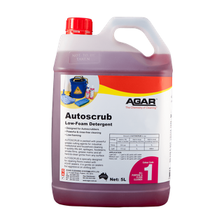 AGAR AUTOSCRUB LOW FOAM DETERGENT - 5L