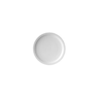 RYNER MELAMINE ROUND NARROW RIM PLATE - WHITE - 170MM DIA - 91606-W - 12 - CTN