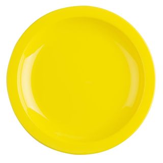 OLYMPIA KRISTALLON POLYCARBONATE PLATE - YELLOW - 172MM DIA - CB763 - 12 - CTN