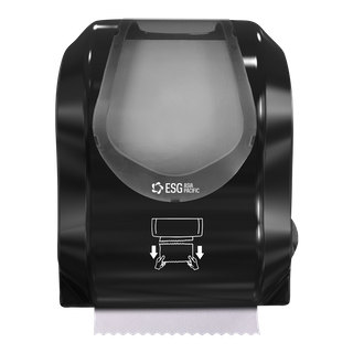 ESG SIMPLICITY HIGH CAPACITY ROLL TOWEL DISPENSER - GLOSS BLACK - HD503 - EACH ( AUTOCUT )