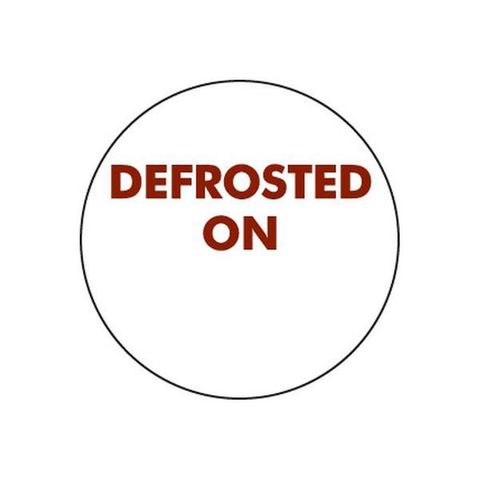 DAYDOTS - ROUND - 24MM - DEFROSTED ON - REMOVABLE ( 14120 ) - 1000 - ROLL