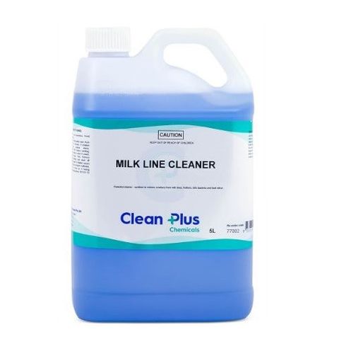 CLEAN PLUS MILK LINE CLEANER - SANITISER - 5L