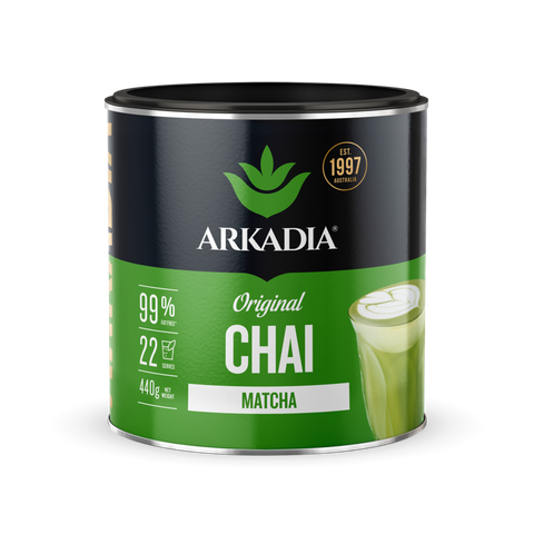 ARKADIA MATCHA LATTE POWDER - 440GRM - TUB