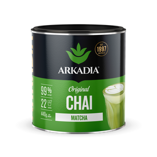 ARKADIA MATCHA LATTE POWDER - 440GRM - TUB