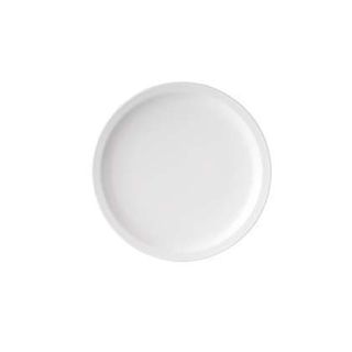 RYNER MELAMINE ROUND NARROW RIM PLATE - WHITE - 226MM DIA - 91609-W - 6 - CTN