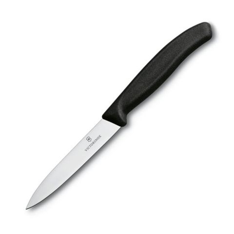 VICTORINOX CLASSIC PARING KNIFE 4" (10CM) BLACK HANDLE - DD400 - EACH