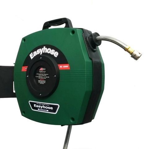 EASYHOSE GARDEN HOSE REEL 20M X 12MM ( AK REELS ) RC1000/20 - GREEN & BLACK - EACH