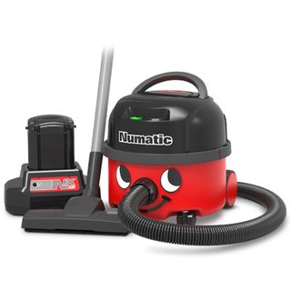 NUMATIC HENRY BATTERY BARREL VACUUM CLEANER - 8L - RED ( NBV190NX ) - EACH