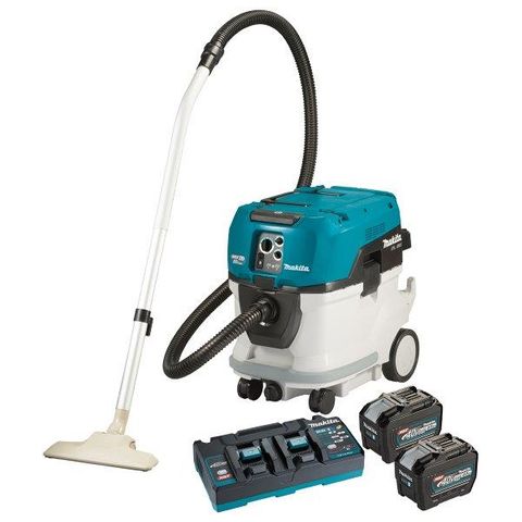 MAKITA BRUSHLESS M-CLASS DUST EXTRACTION VACUUM KIT - 80V MAX ( 40V X 2 ) AWS - VC006GML21 - EACH