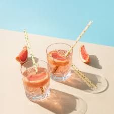 ECO-STRAW OASIS 5 PLY PAPER STRONG STRAW COCKTAIL -  135MM X 6.5MM - 220 - PKT