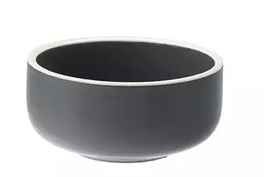 UTOPIA FORMA - CHARCOAL - ROUND BOWL - 390ML - 954024 - 12 - CTN