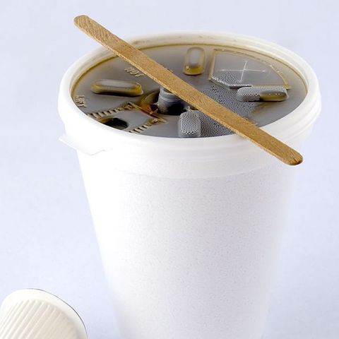 ONE TREE WOODEN STIRRER - 140mm X 6mm - OTWS140-1K -  1000 - SLV