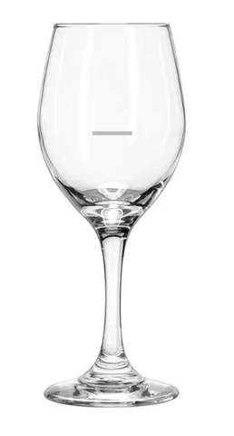 LIBBEY PERCEPTION WINE GLASSES 325ML WITH POUR LINE - LB3057-P - CTN - 12