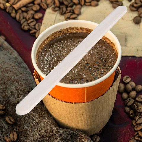 ONE TREE WOODEN STIRRERS -114mm X 9mm - 1000 - PKT