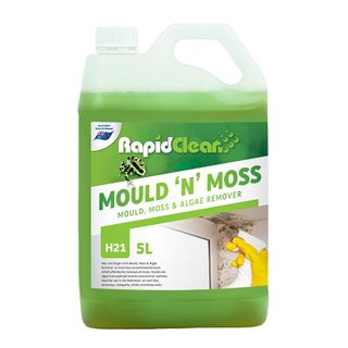 RAPID CLEAN MOULD 'N' MOSS - MOULD, MOSS & ALGAE REMOVER - 5L