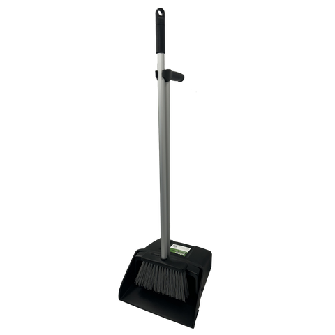 RAPIDCLEAN LOBBY DUST PAN SET BLACK - 172019 - EACH