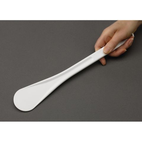 MATFER EXOGLASS SPATULA 350MM - WHITE - 113035 - EACH