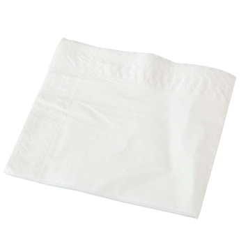 EJ ECO LUNCH 2PLY WHITE 1/4 FOLD NAPKIN - 16395 - 2000 - CTN