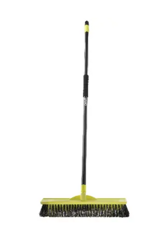 OATES 45CM (450MM) MEDIUM STIFF TRADESMAN BROOM WITH HANDLE - 164747 - EACH