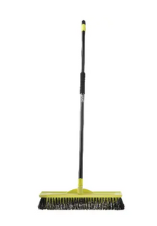 OATES 45CM (450MM) MEDIUM STIFF TRADESMAN BROOM WITH HANDLE - 164747 - EACH