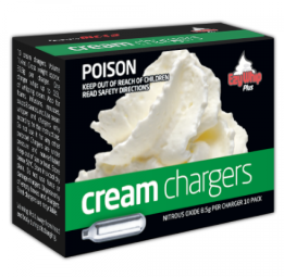 EZYWHIP PLUS CREAM CHARGERS N20 8.5G - EPLN20CRC0010 - 10 - PACK