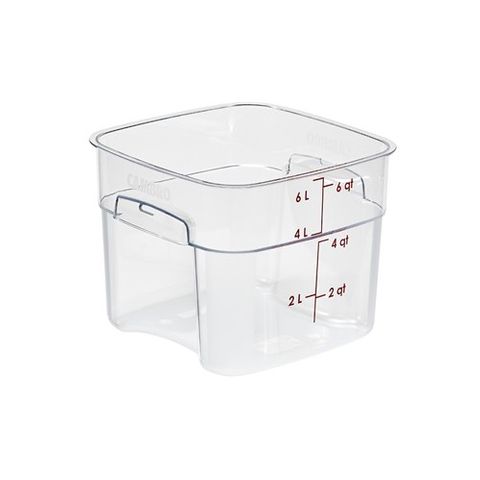 CAMBRO FRESHPRO CAMSQUARE FOOD STORAGE CONTAINER - CU138 - 5.7LT -EACH