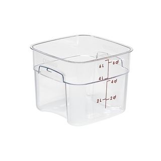 CAMBRO FRESHPRO CAMSQUARE FOOD STORAGE CONTAINER - CU138 - 5.7LT -EACH