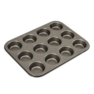 BAKEMASTER MUFFIN / CUPCAKE PAN NON STOCK - 12 CUP (70MM X 25MM) - 350MM X 270MM - FY427 - EACH