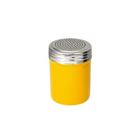 TRENTON DREDGER / SHAKER STAINLESS STEEL 285ML - YELLOW BODY - NO HANDLE - 78005-Y - EACH