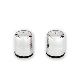 TRENTON JUMBO SALT & PEPPER SET - STAINLESS STEEL - 65MM H - 70067 - SET