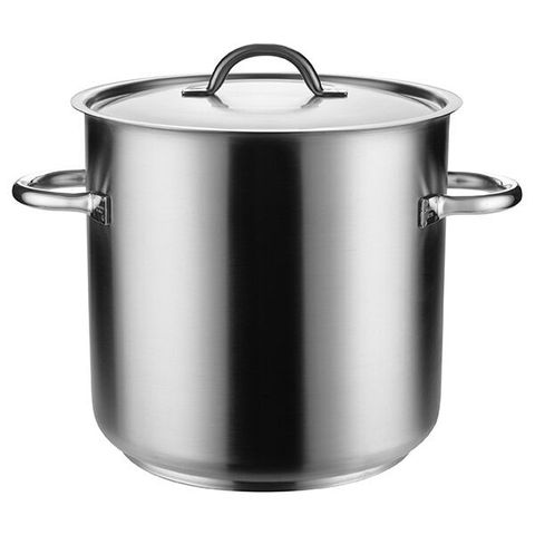 PUJADAS INOX-PRO TOP LINE STOCKPOT 16.5LT WITH LID - P208-028 - EACH