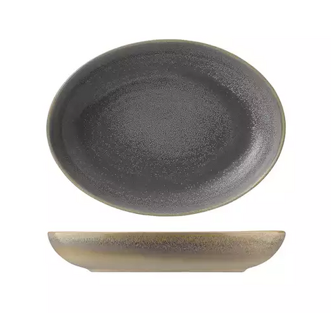 DUDSON DEEP OVAL BOWL - GRANITE - 991941-G - 6 - CTN