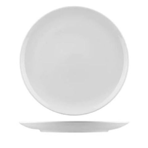 RAK PORCELAIN NANO ROUND COUPE PLATE WHITE 210MM DIA - NPR21 - 12 - CTN