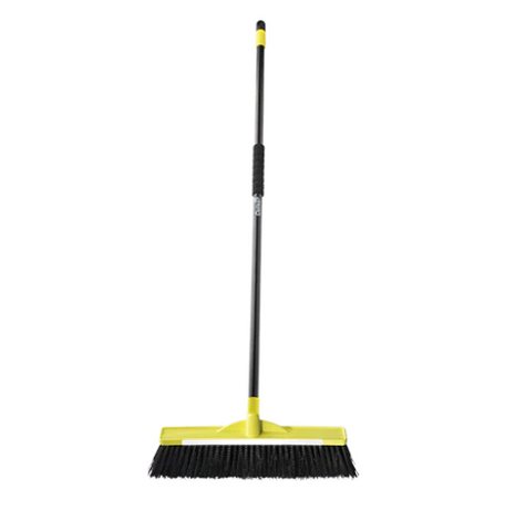 OATES 45CM (450MM) EXTRA STIFF TRADESMAN BROOM WITH HANDLE - 164749 - EACH