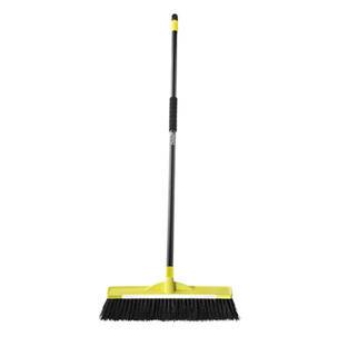 OATES 45CM (450MM) EXTRA STIFF TRADESMAN BROOM WITH HANDLE - 164749 - EACH
