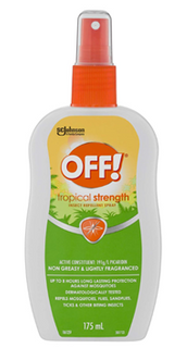 OFF! TROPICAL INSECT REPELLENT SPRAY - 175ML PUMP - EACH