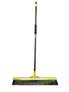 OATES 60CM (600MM) MEDIUM STIFF TRADESMAN BROOM WITH HANDLE - 164748 - EACH