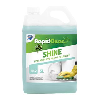 RAPID CLEAN SHINE NON ABRASIVE CREME CLEANSER - 5L
