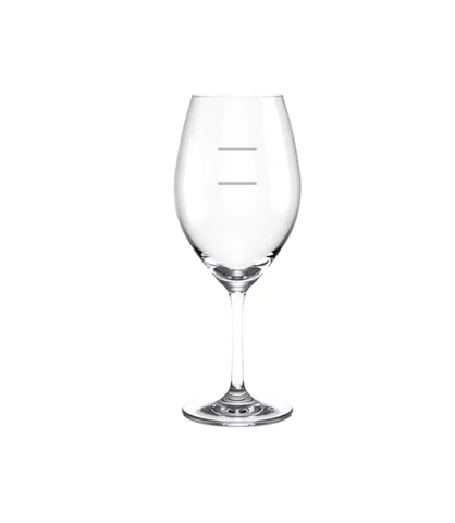 RYNER MELODY CHIANTI WINE GLASS 375ML WITH DOUBLE POUR LINE AT 150ML/250ML ( PLIMSOLL ) - 0558 132-DPL - 24 - CTN