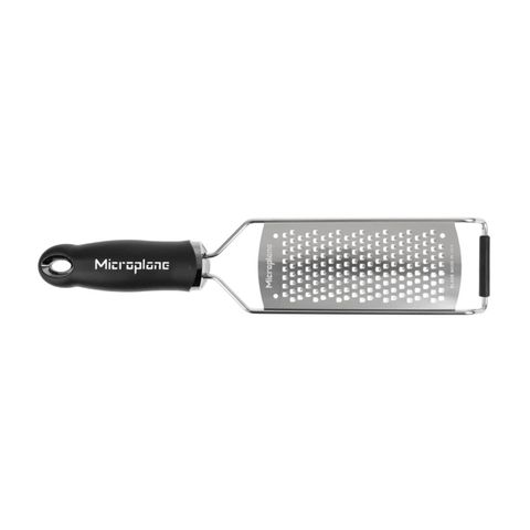 MICROPLANE PREMIUM GOURMET COURSE GRATER - BLACK HANDLE - 70MM ( W ) x 325MM ( L ) - DA410 - EACH