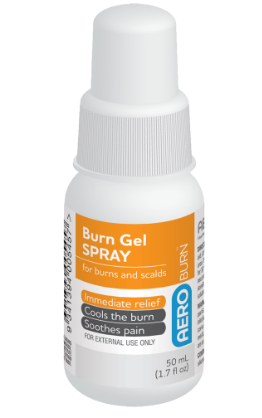 AEROBURN BURN GEL SPRAY 50ML - ABS50 - 6 -CTN